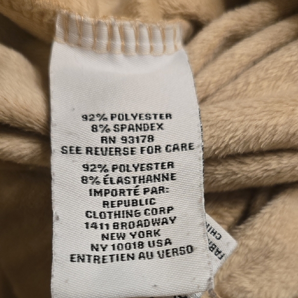 Magaschoni Tan Velour Pantsuit - Picture 14 of 16